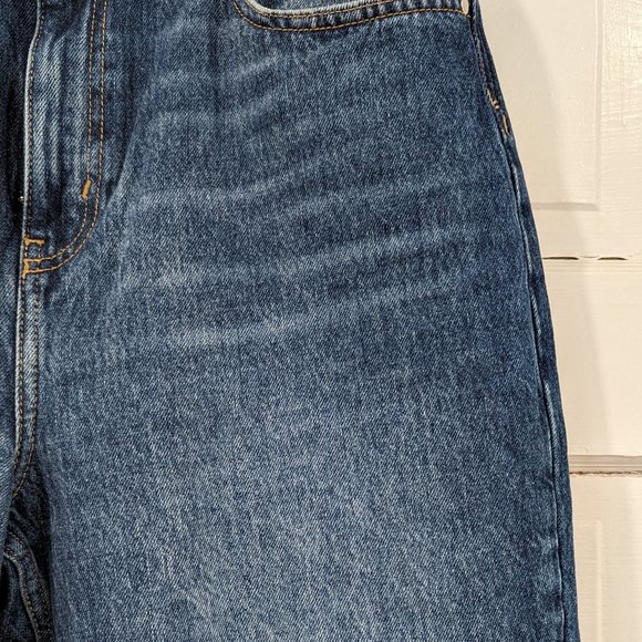 Long Tall Sally Indigo Mom Jeans - Picture 4 of 5